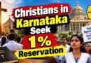 Christians in Karnataka Seek One Per Cent Reservation